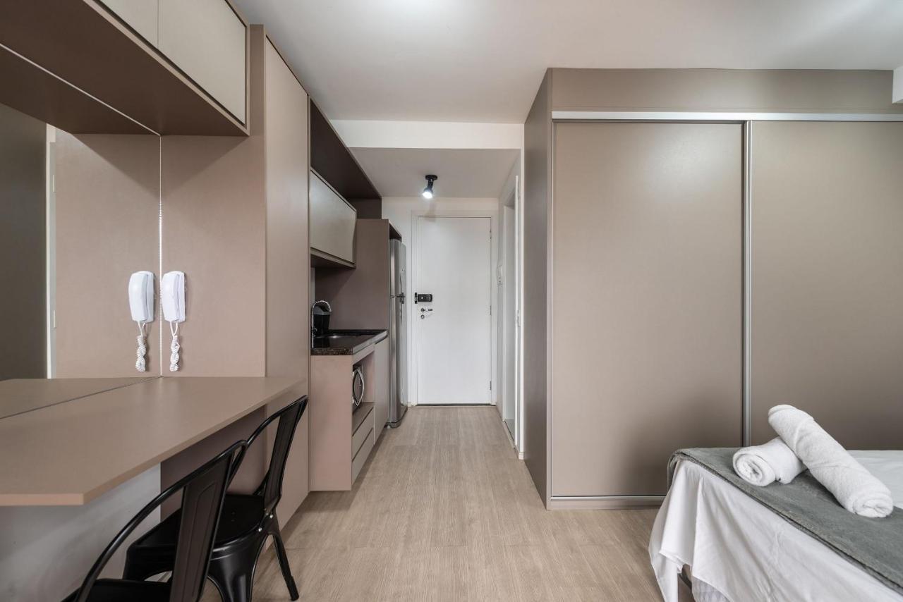 Ia5 Studio Pratico E Aconchegante Em Moema เซาเปาโล ภายนอก รูปภาพ