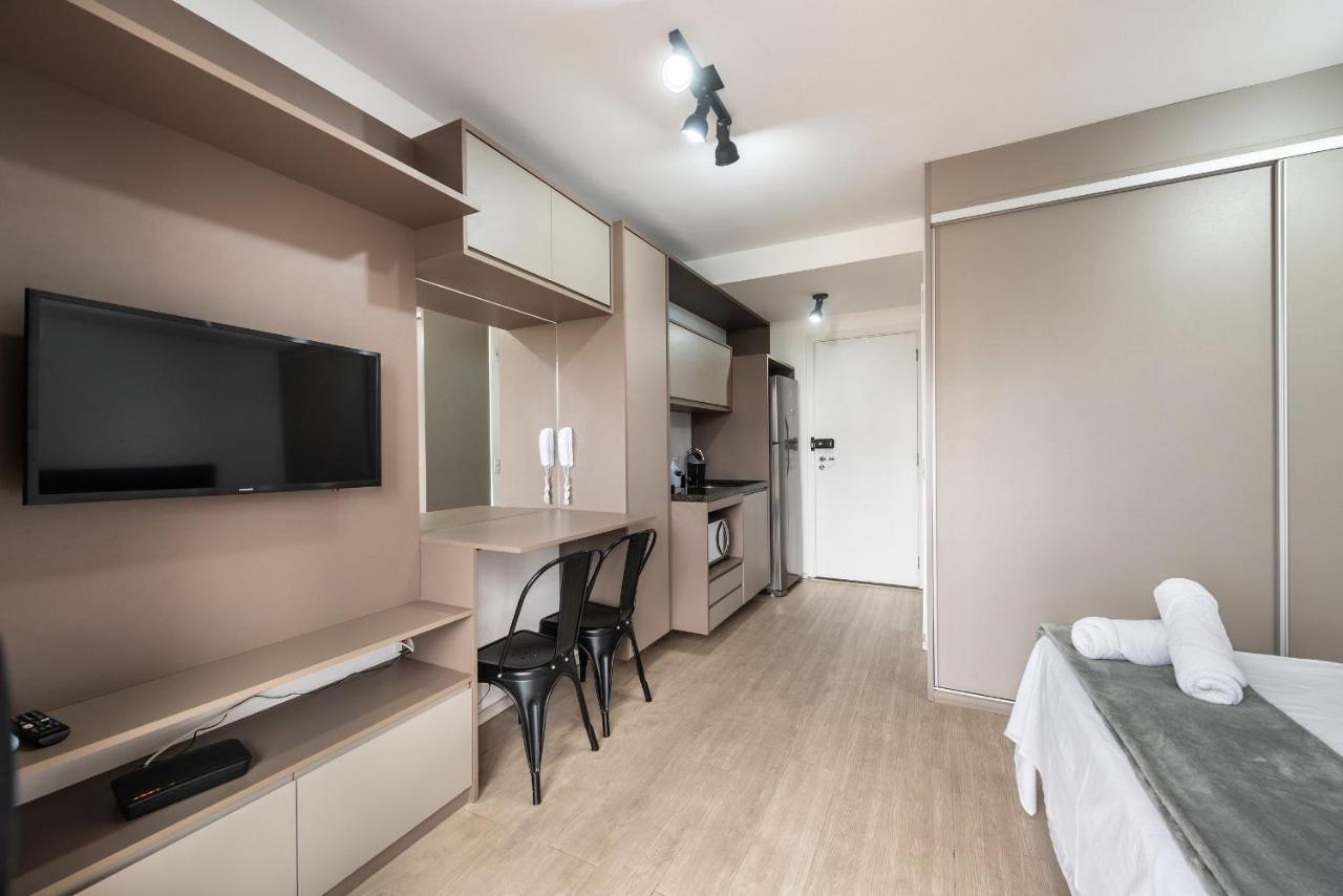 Ia5 Studio Pratico E Aconchegante Em Moema เซาเปาโล ภายนอก รูปภาพ