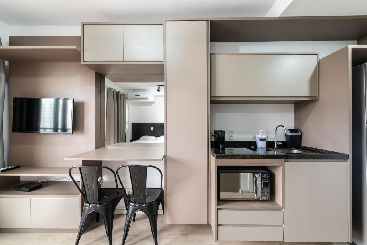 Ia5 Studio Pratico E Aconchegante Em Moema เซาเปาโล ภายนอก รูปภาพ
