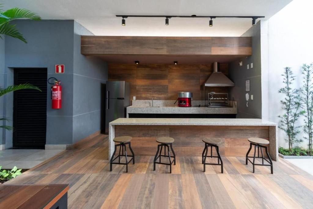 Ia5 Studio Pratico E Aconchegante Em Moema เซาเปาโล ภายนอก รูปภาพ
